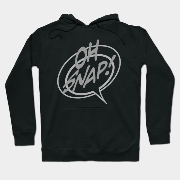 Word Balloon: “Oh Snap!” Hoodie by PopsTata Studios 